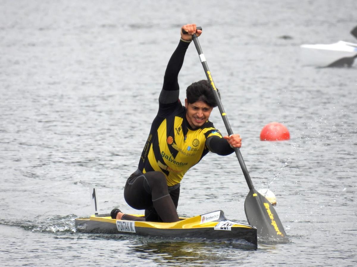 Manuel Fontán, del Náutico O Muiño, participará en el C-1 500 en el Campeonato del Mundo.