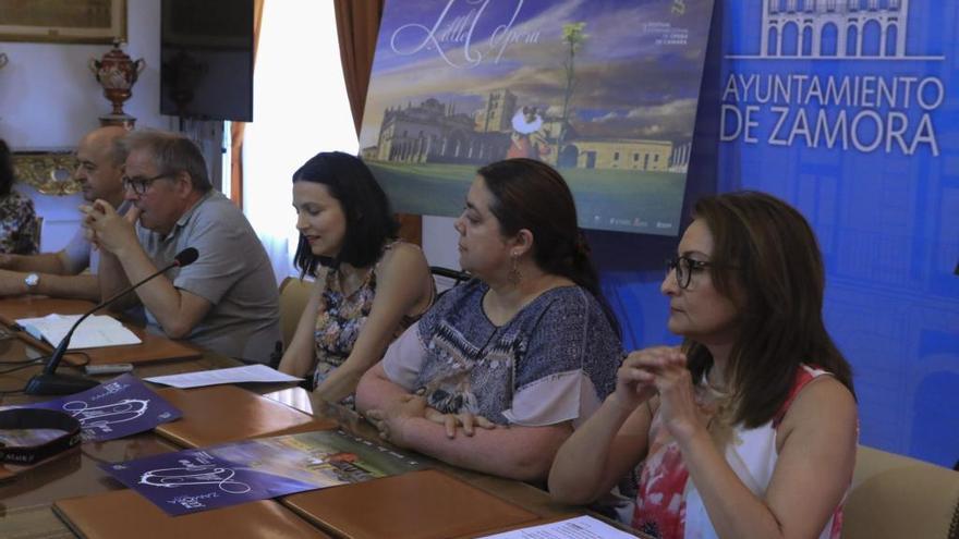 Presentación del festival en el Ayuntamiento de Zamora.