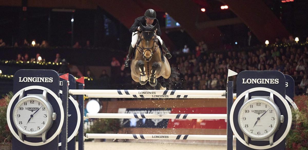 El neerlandés Maikel Van der Vleuten y Beauville Z N.O.P, durante una edición de la Copa del Mundo en Casas Novas. |  Oxer Sport