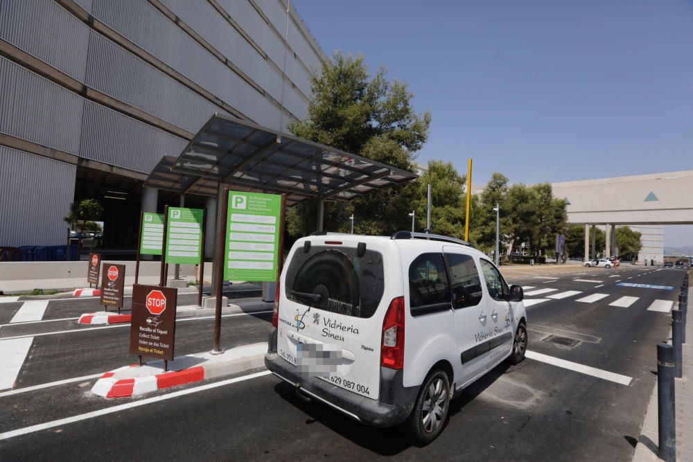 Son Sant Joan ofrece desde esta mañana 15 minutos de parking gratuitos