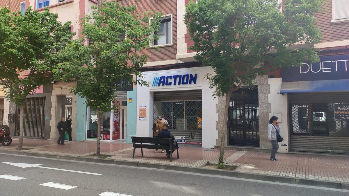 Vista lejana del nuevo Action que abrirá sus puertas este jueves en Zaragoza