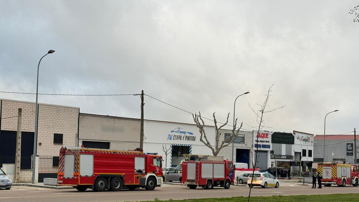 Lugar del suceso en Don Benito.