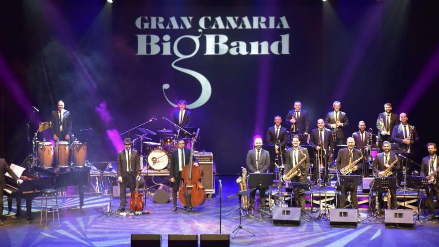 Una imagen de archivo de la Gran Canaria Big Band. | | LP/DLP