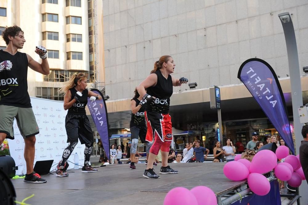 Zumba en la Avenida Libertad