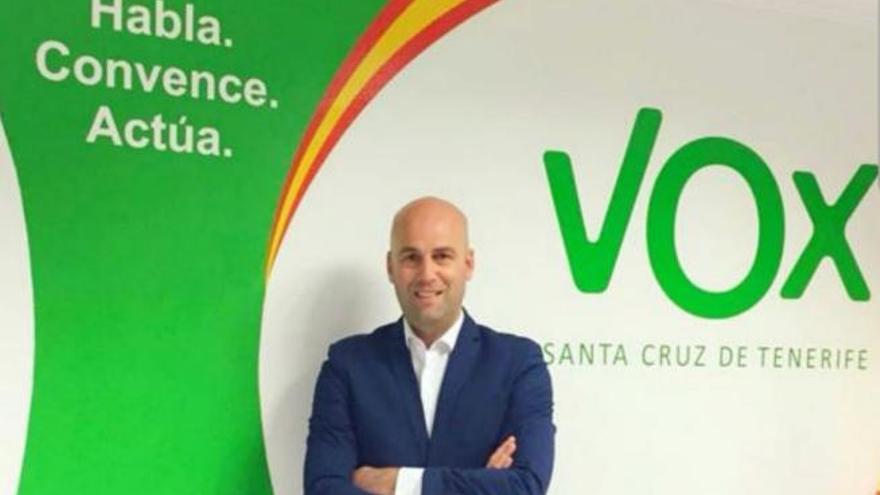 El candidato por Tenerife, Enrique de Vidiana, que se quedó en un 2,47% de los votos, con 22.021, lejos del 15% necesario.