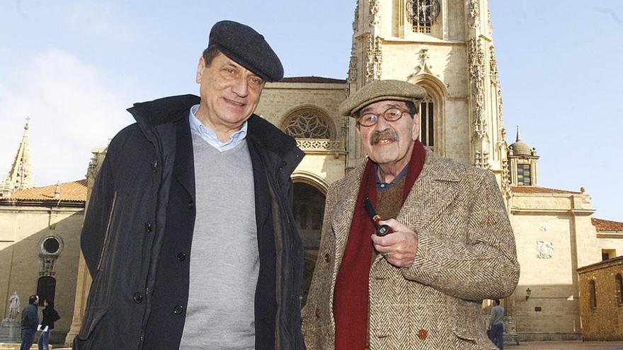 Günter Grass, en Oviedo.