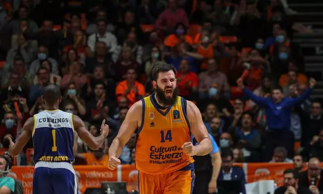 Valencia Basket vs Metropolitans, cuartos de la Eurocup