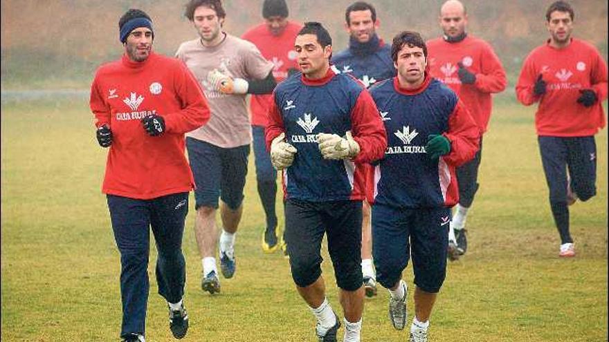 La plantilla del Zamora CF, por contra, se encuentra a tope de cara al partido del día de Reyes