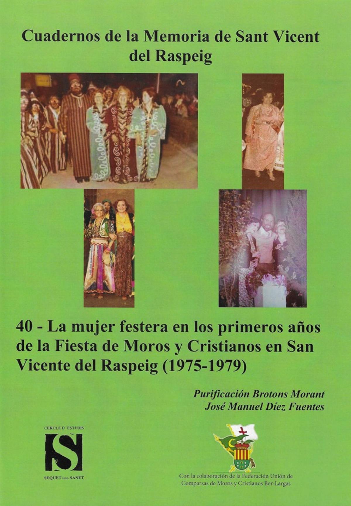 Portada del cuaderno dedicado a la mujer festera en San Vicente
