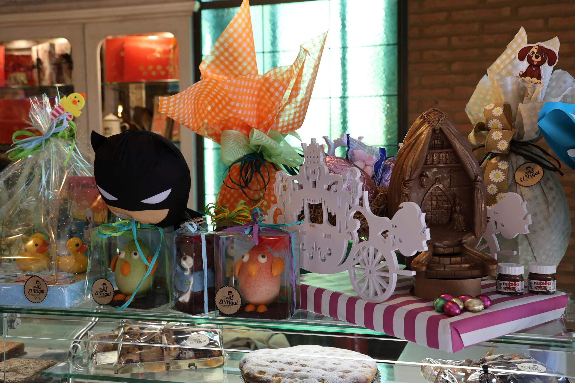 Algunos de los productos de Pascua disponibles en El Trigal.
