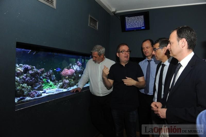 El acuario de la UMU albergará las especies emblemáticas del Mar Menor