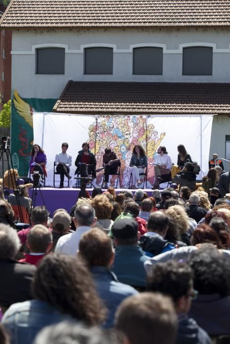 Acto de Podemos con Íñigo Errejón en La Felguera