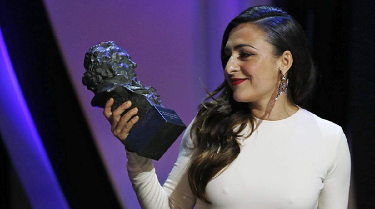 La intervención de Candela Peña en los Premios Goya