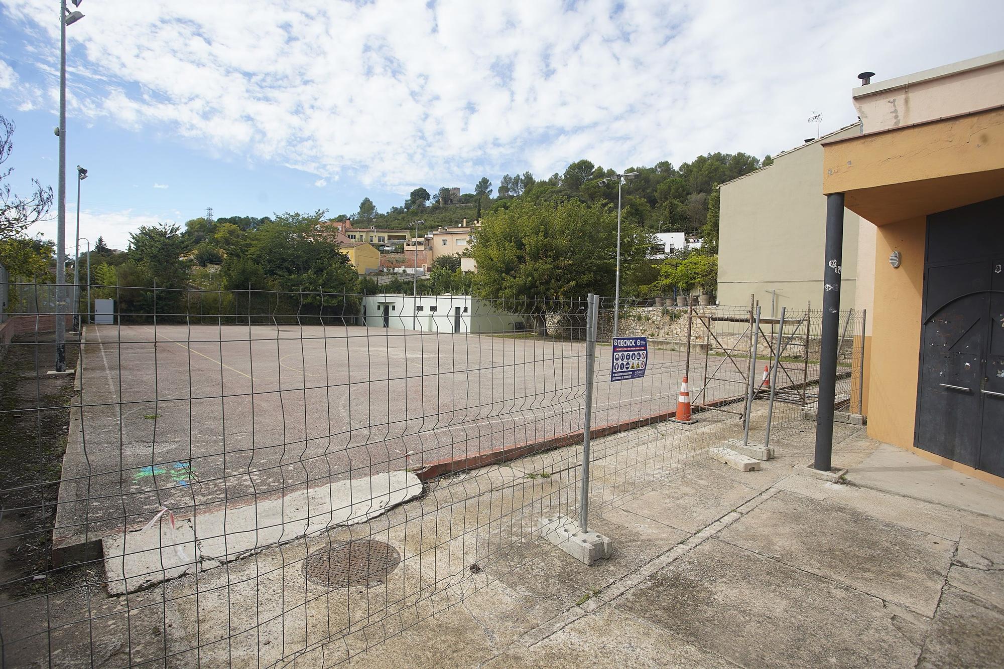 La pista del crec de Sant Daniel, tancada pel reasfaltatge