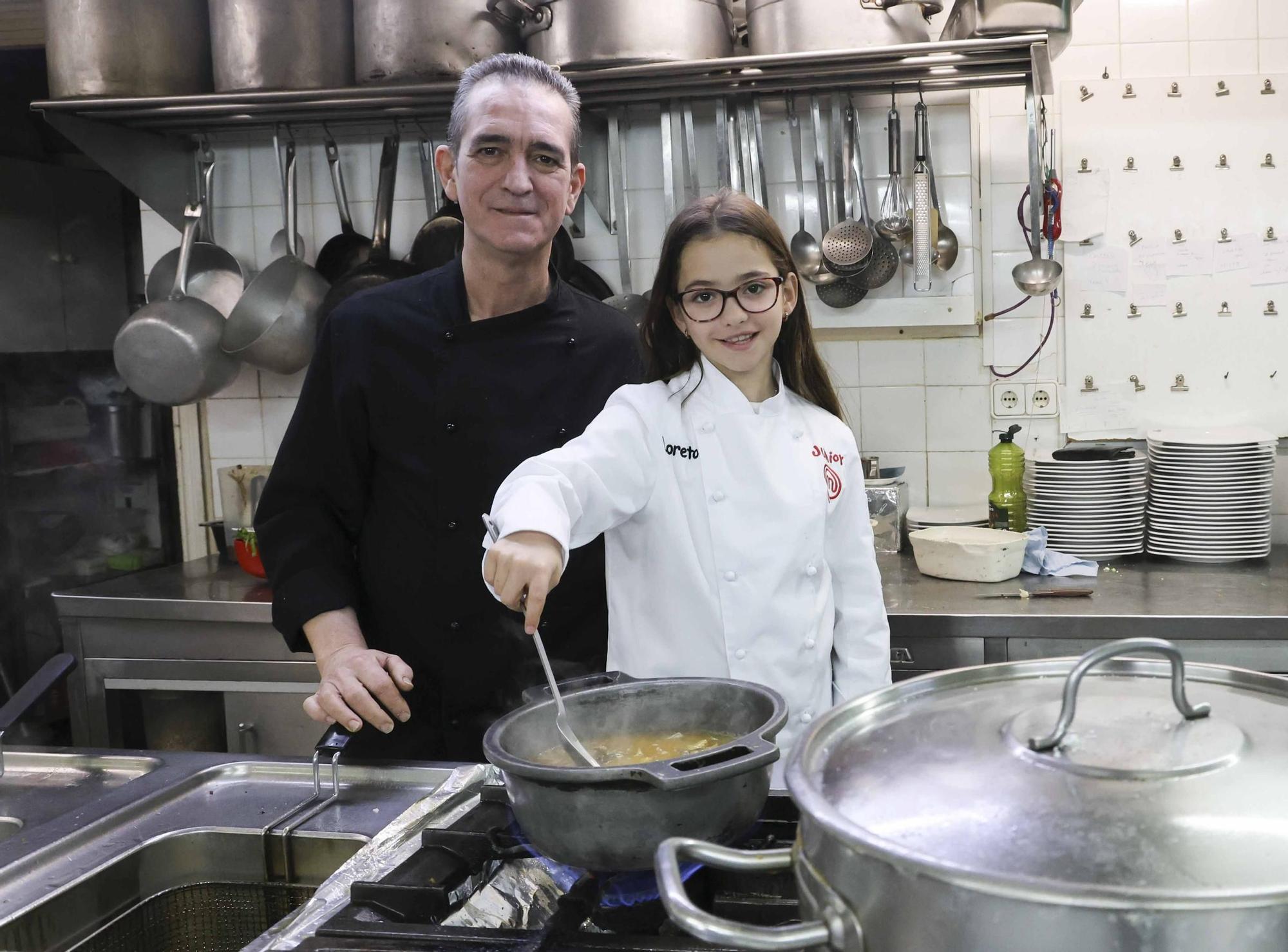 Loreto, natural de Mutxamel, ganadora MasterChef Junior