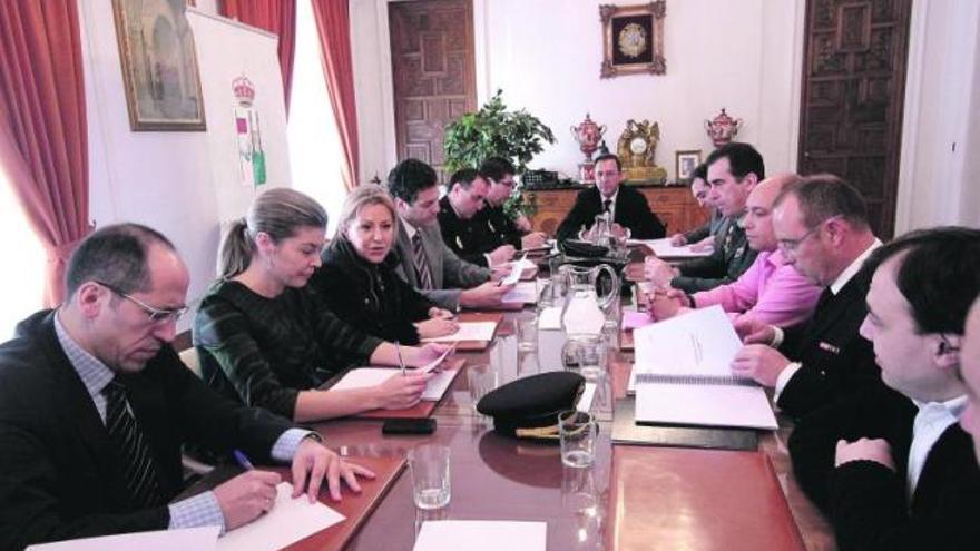 Reunión de la Junta Local de Seguridad Ciudadana en el Ayuntamiento.