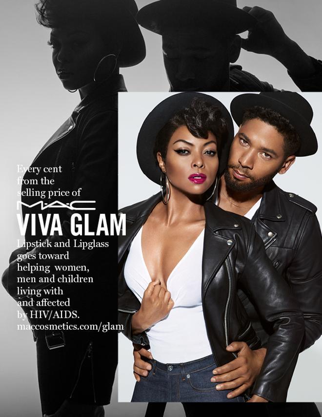 Taraji P. Henson y Jussie Smollett protagonizan la nueva campaña de #VivaGlam