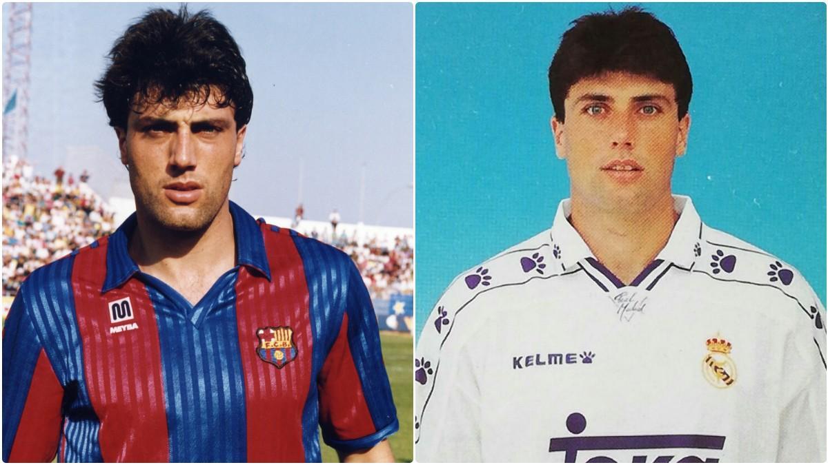 Nando jugó en el Barça y posteriormente en el Real Madrid