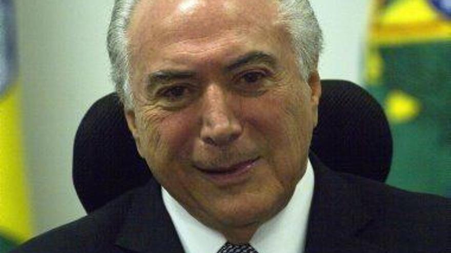 Michel Témer, president del Brasil