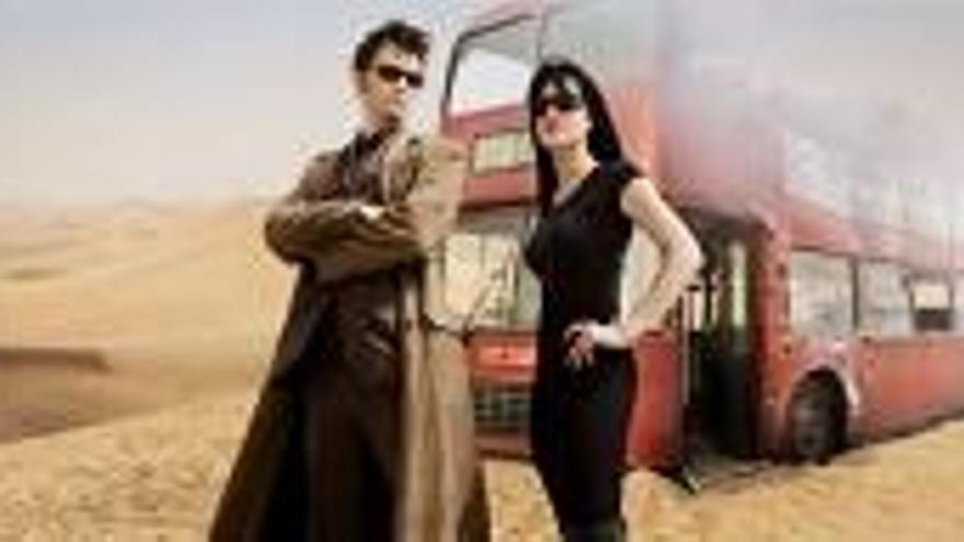 Els dos protagonistes de &quot;Doctor Who&quot;.