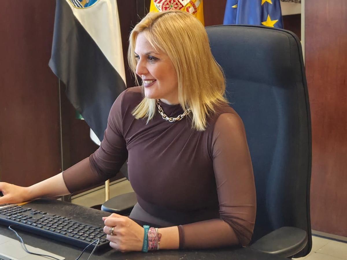 La consejera de Hacienda y Administración Pública en funciones, Elena Manzano, en una imagen de archivo.