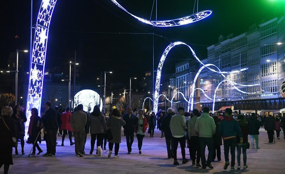 Ya es Navidad en A Coruña