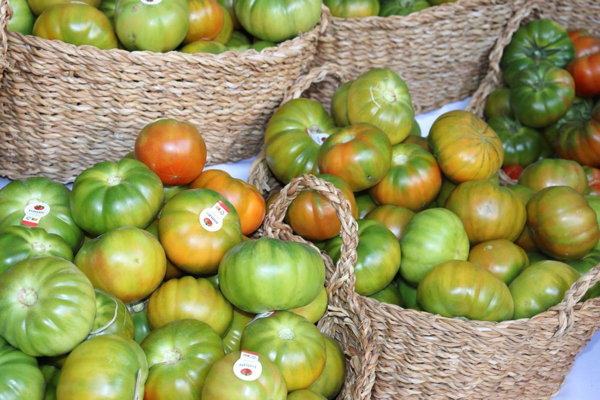 Imagen de cestas de tomates