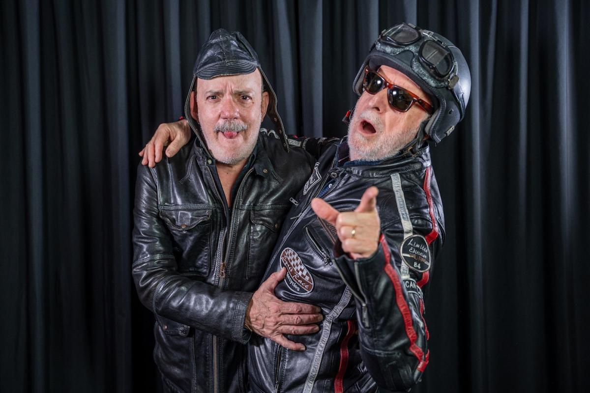 Luis Arboledas, a la izquierda, con Llàtzer Méndez, su compañero de Ossifar