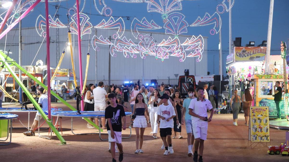 Imagen de la feria de la barriada de Villarrubia del año pasado.
