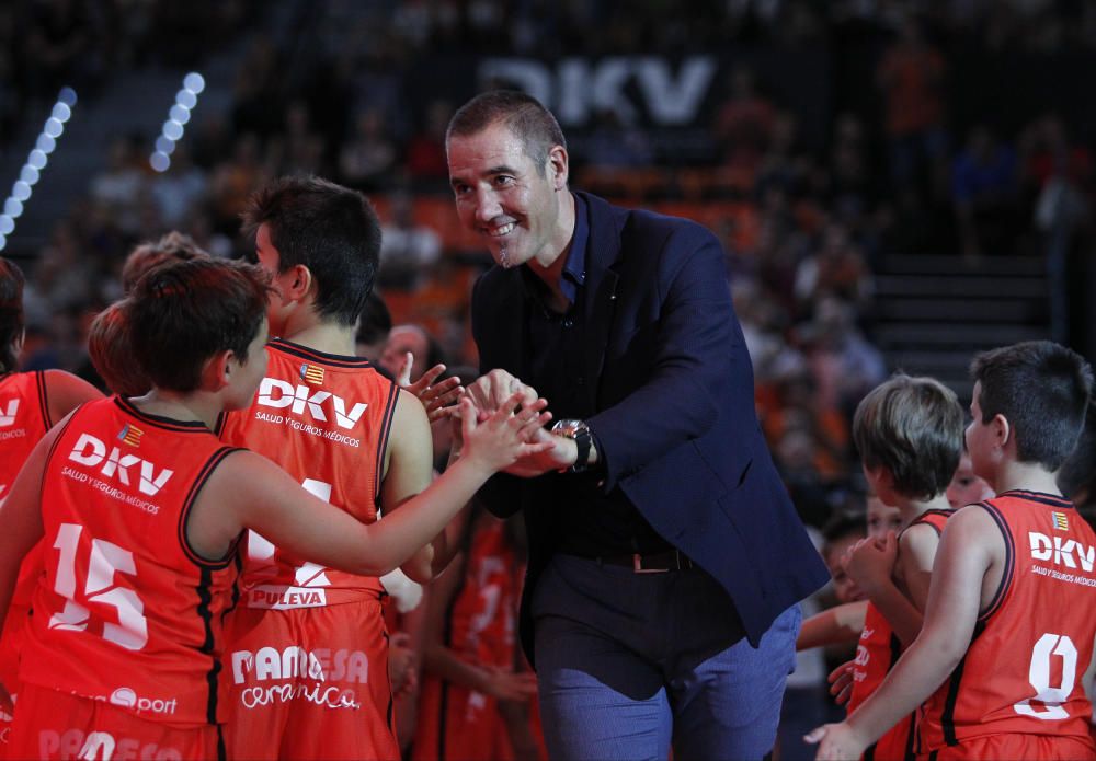 Todas las imágenes de la emotiva presentación del Valencia Basket 2016/17