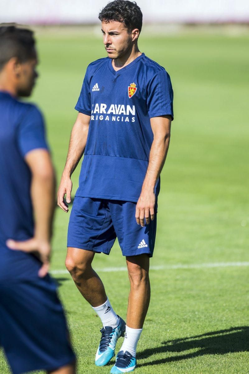 Primer entrenamiento del Real Zaragoza