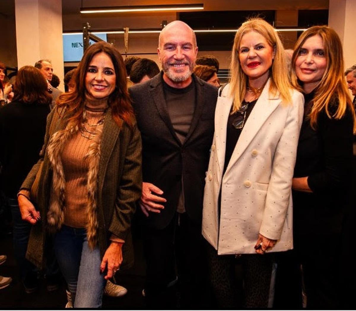 Carmen Alcayde, Luis Motes, Susana Aparicio y Patricia Cerveró.