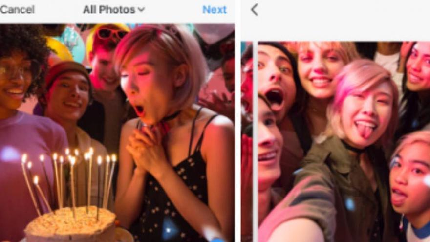 Instagram permite compartir álbumes de 10 fotos y vídeos en un solo post