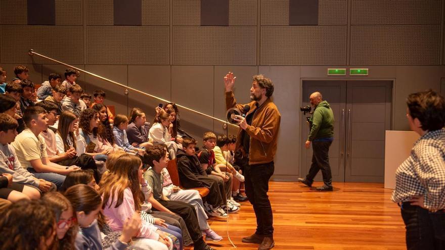Cuatrocientos escolares descubrirán el cine analógico en la Domus