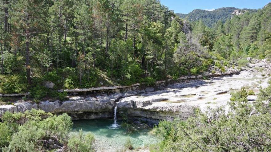 Así de espectacular luce la Tinença de Benifassà tras las últimas lluvias