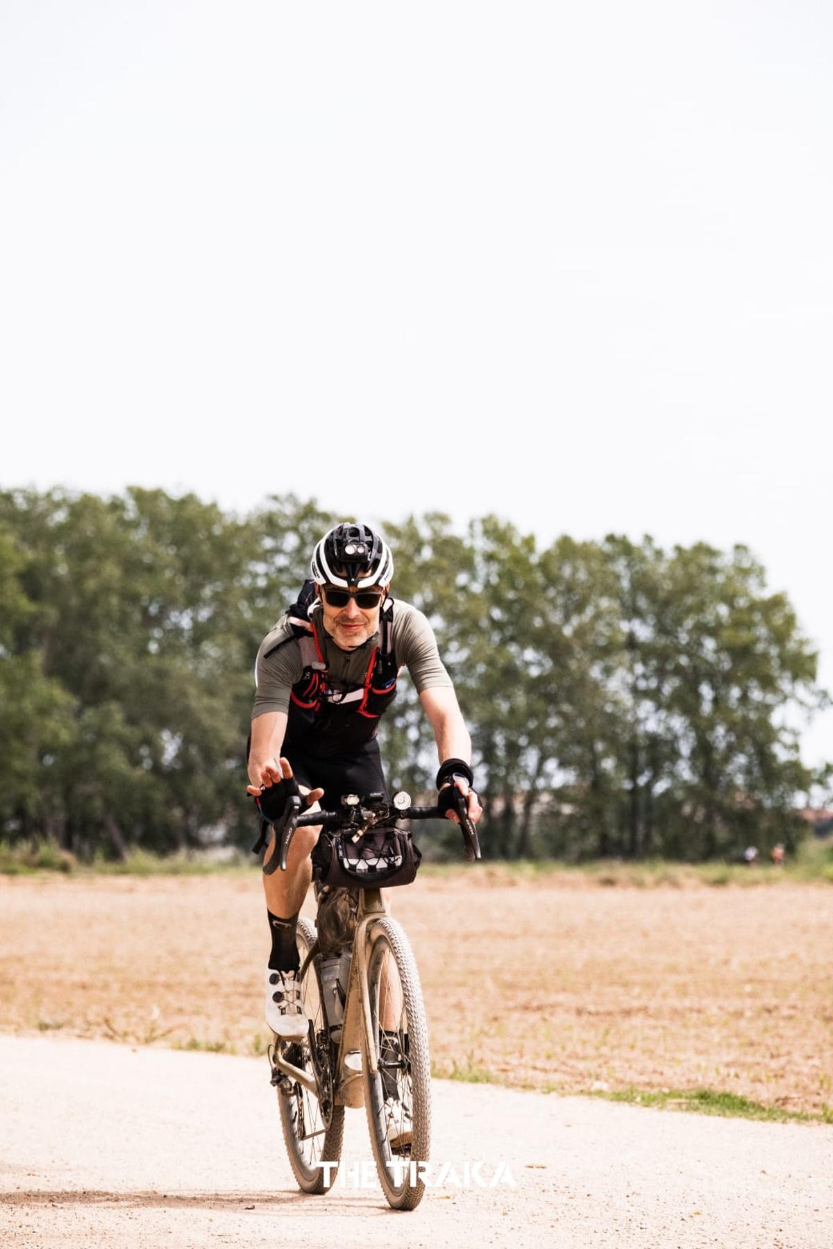 Pau Rodríguez en un punt de La Traka.