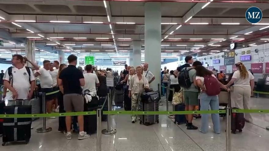 Unwetter auf Mallorca: Verspätungen am Flughafen und dunkle Wolken über der Insel