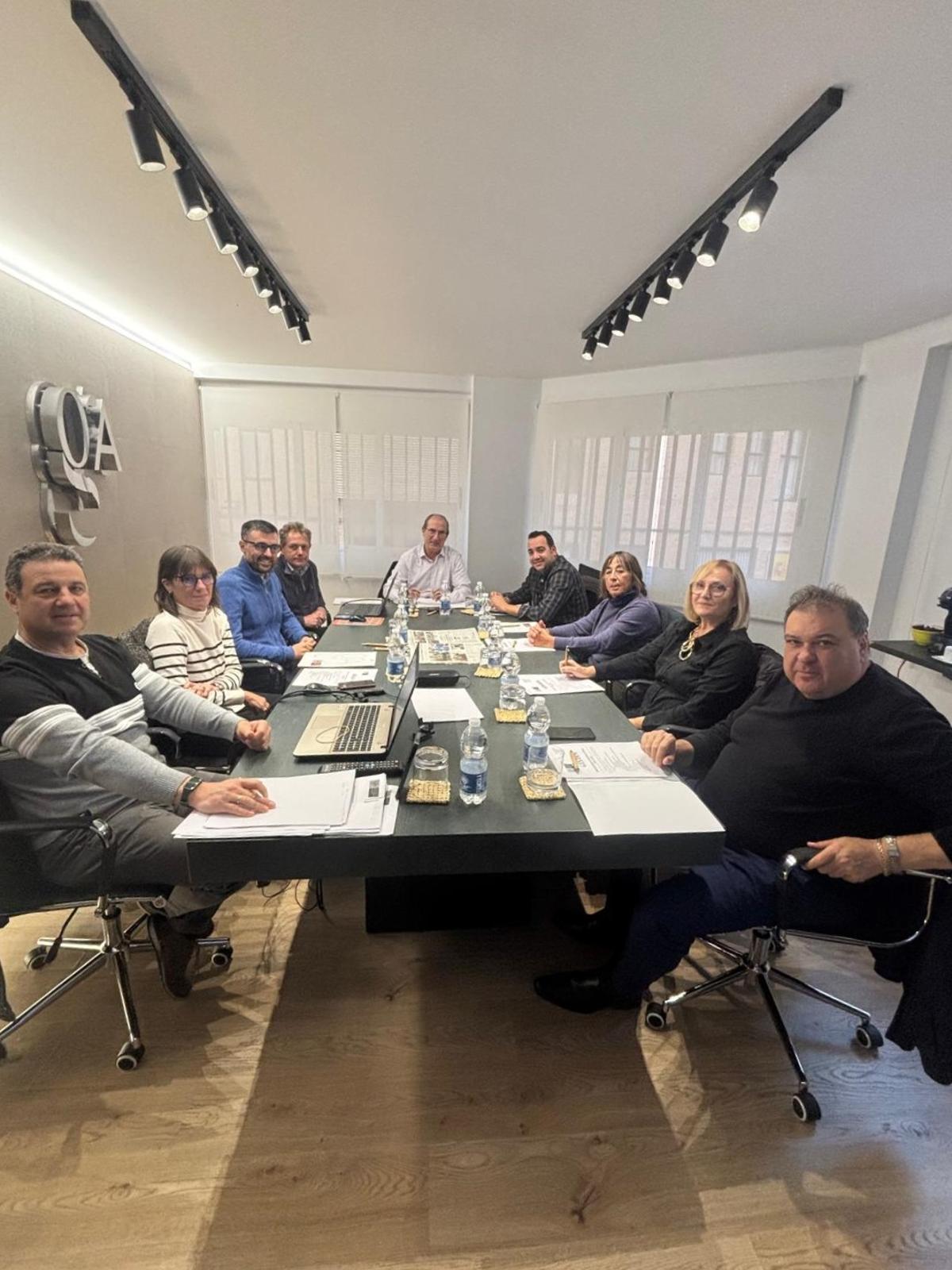 Reunión de la Junta de Gobierno en pleno del Colegio de Gestores.