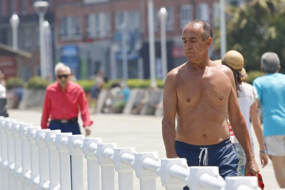 Ola de calor en Asturias