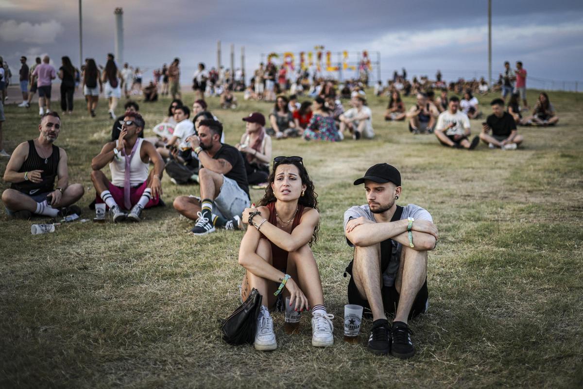 Ambiente durante el Festival Cruïlla.