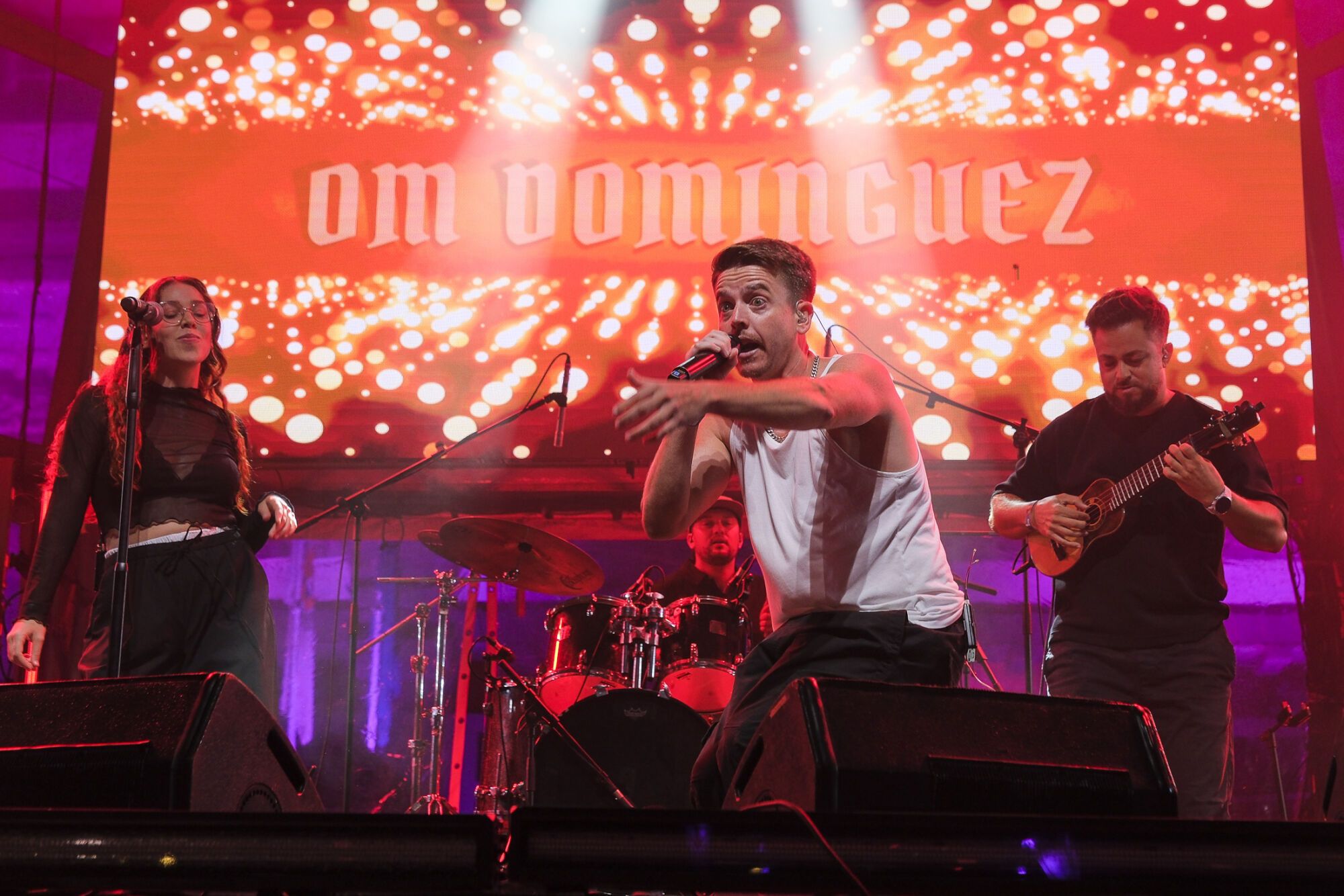 Festival Sonora en la plaza de Santa Ana