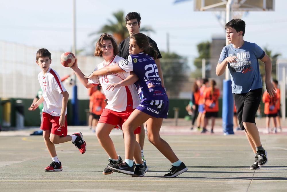 Un centenar de jugadores participan en la diada de promoción alevín celebrada en Sant Jordi