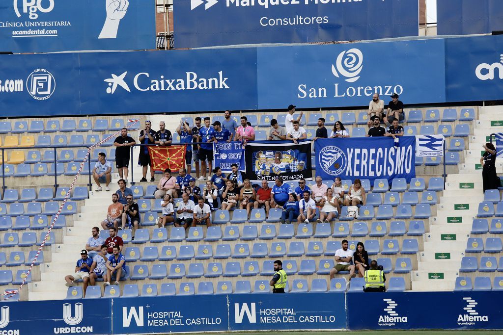 El encuentro entre el UCAM Murcia y el Xerez Deportivo, en imágenes