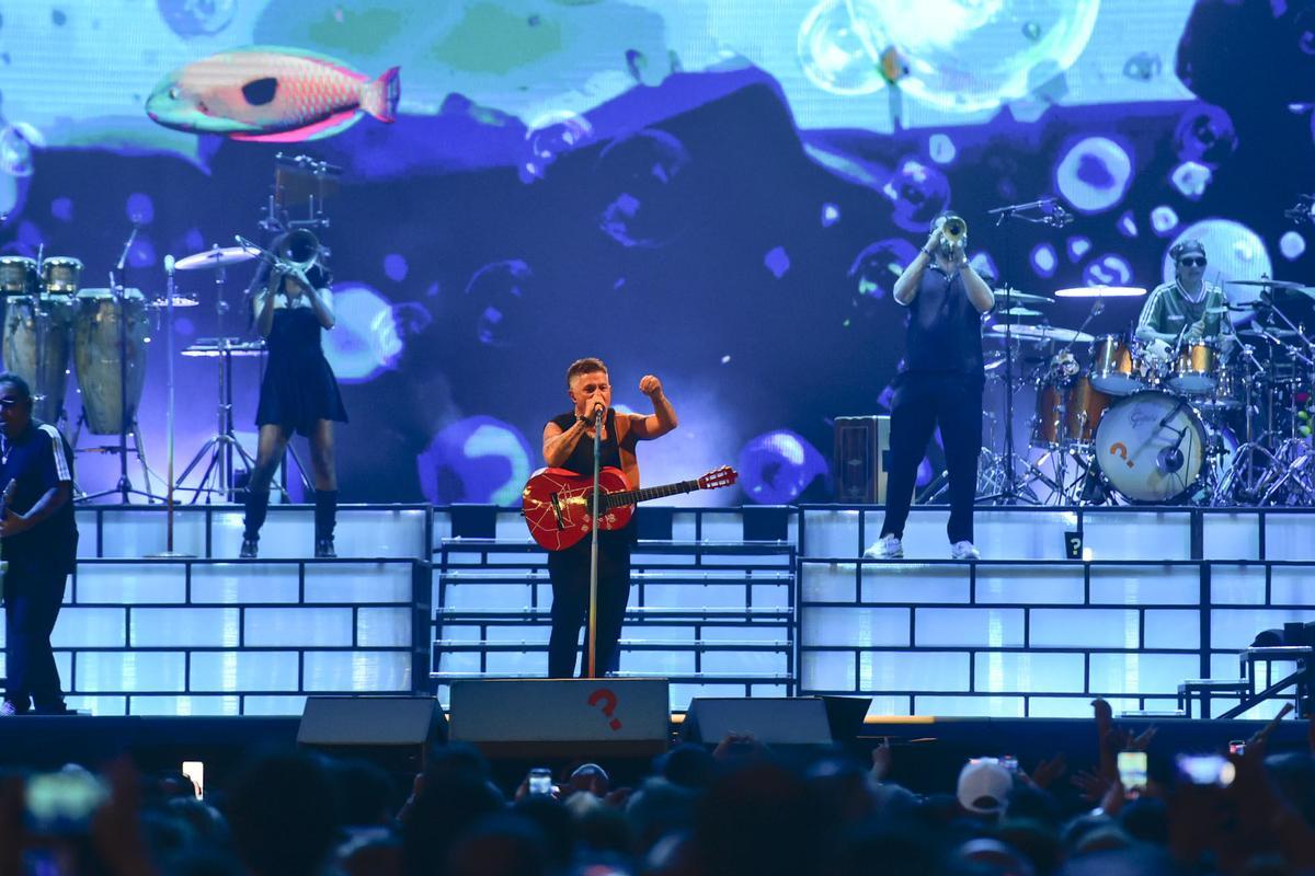 Concierto de Alejandro Sanz en el Muelle de Batería de A Coruña