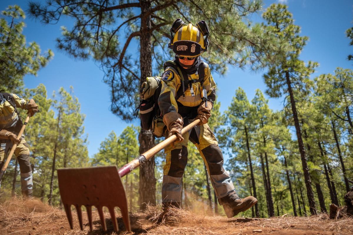 Entrenamiento Eirif en La Palma