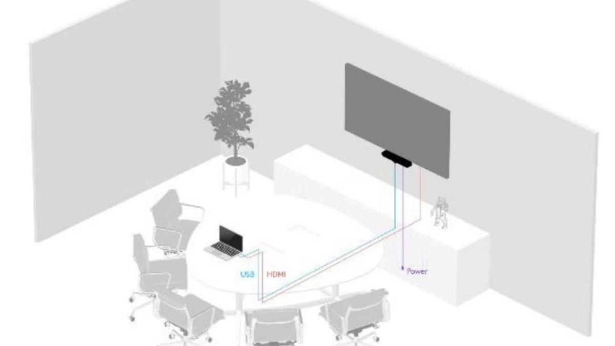 Esquema de una de las salas para la atención de pacientes a distancia.