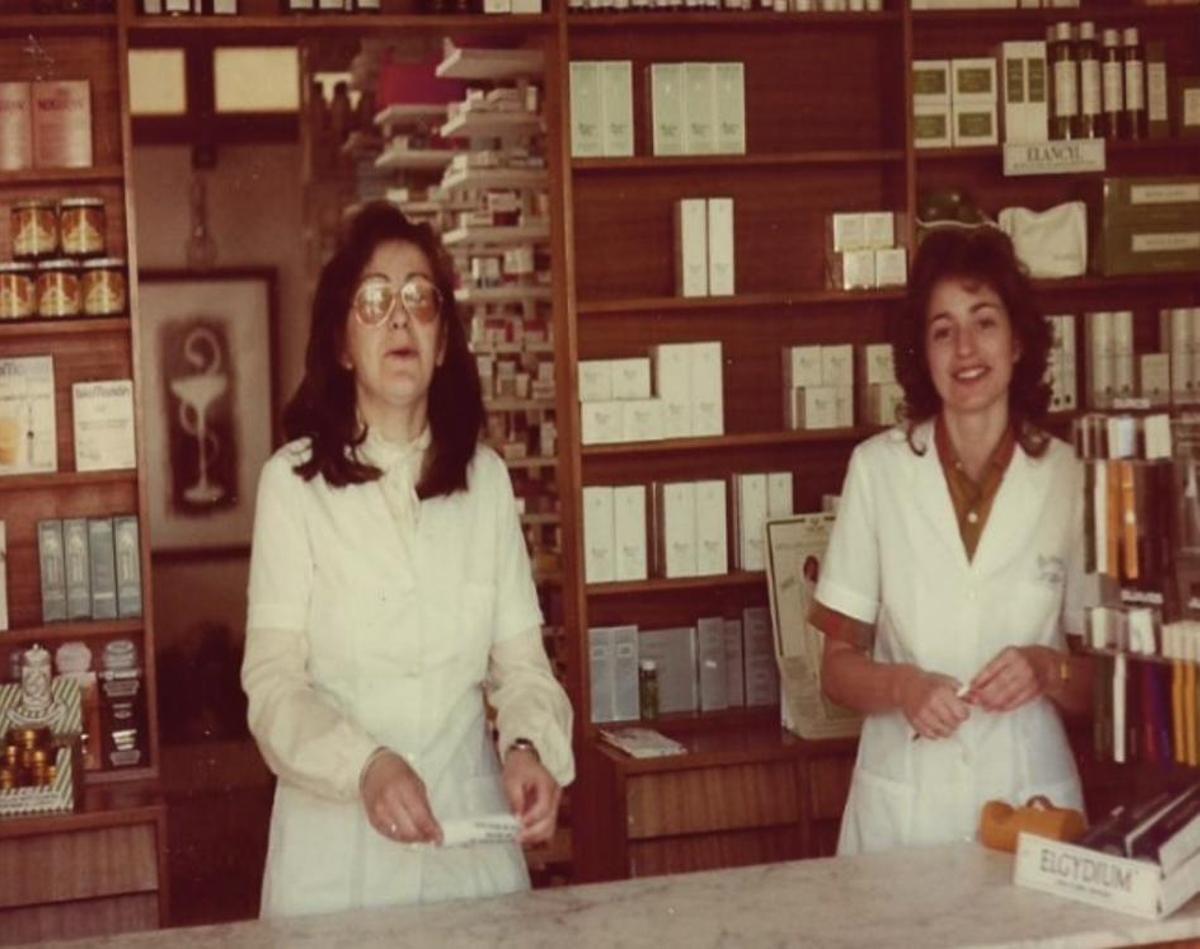 Otra imagen antigua en la farmacia de la avenida Ferrandis Salvador, 94.