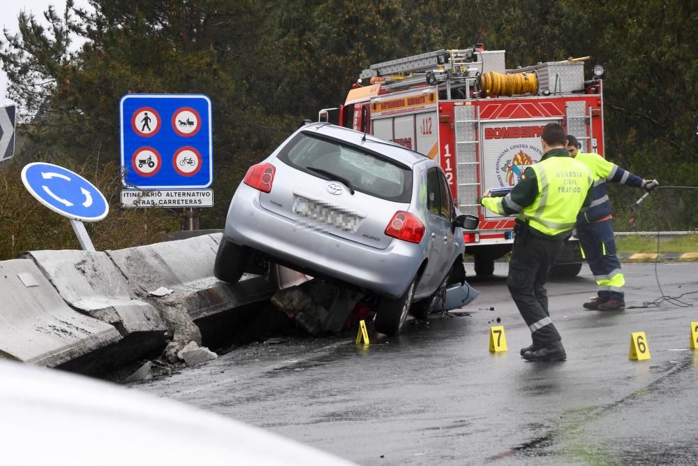 Accidente mortal en Culleredo