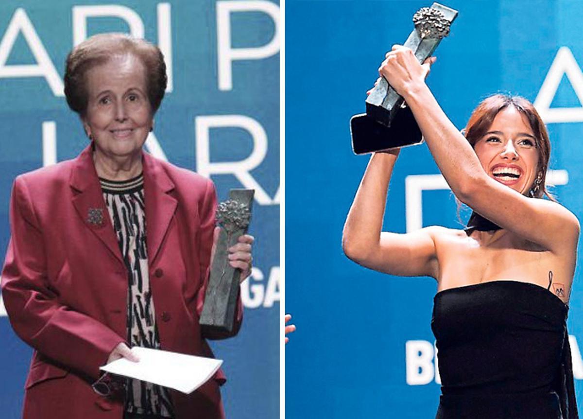 Mari Pepa Lara y Ana de Alba