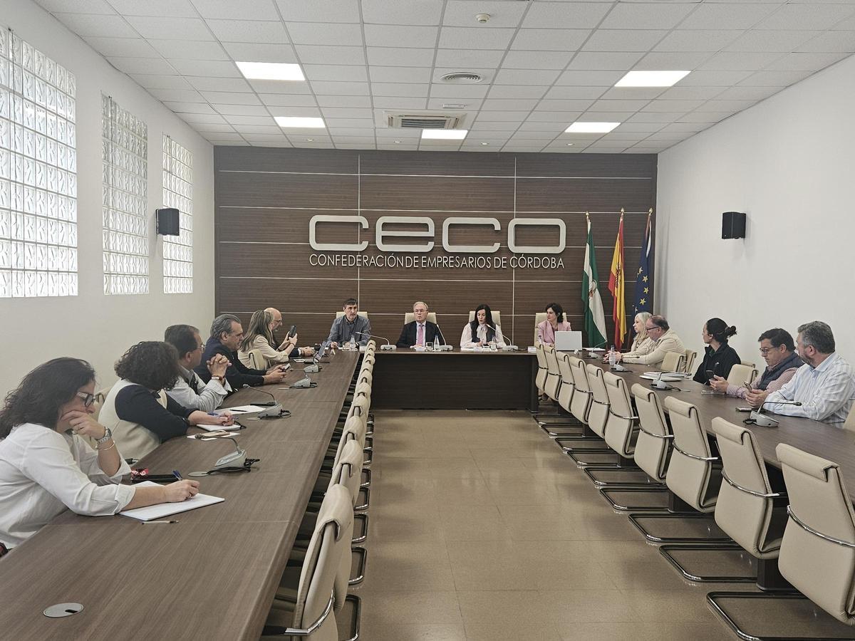 Reunión en CECO para informar sobre las ayudas.